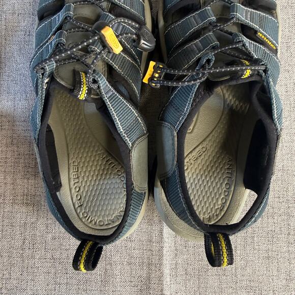 KEEN Newport H2 Men’s 10 Navy Blue Gray Waterproof Hiking Sport Water Sandals main image 4